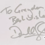 Domhnall Gleeson Autograph