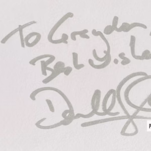 Domhnall Gleeson Autograph