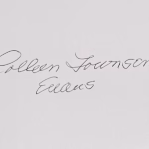 Colleen Townsend Autograph