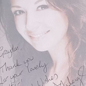 Ashleigh Gray Autograph