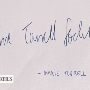 Marie Tourell Søderberg Autograph