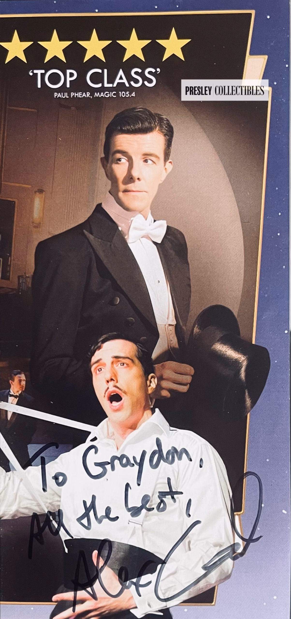 Alex Gaumond Autograph