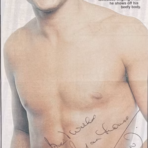 Ryan Thomas Autograph