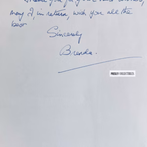 Brenda Cowling Autograph