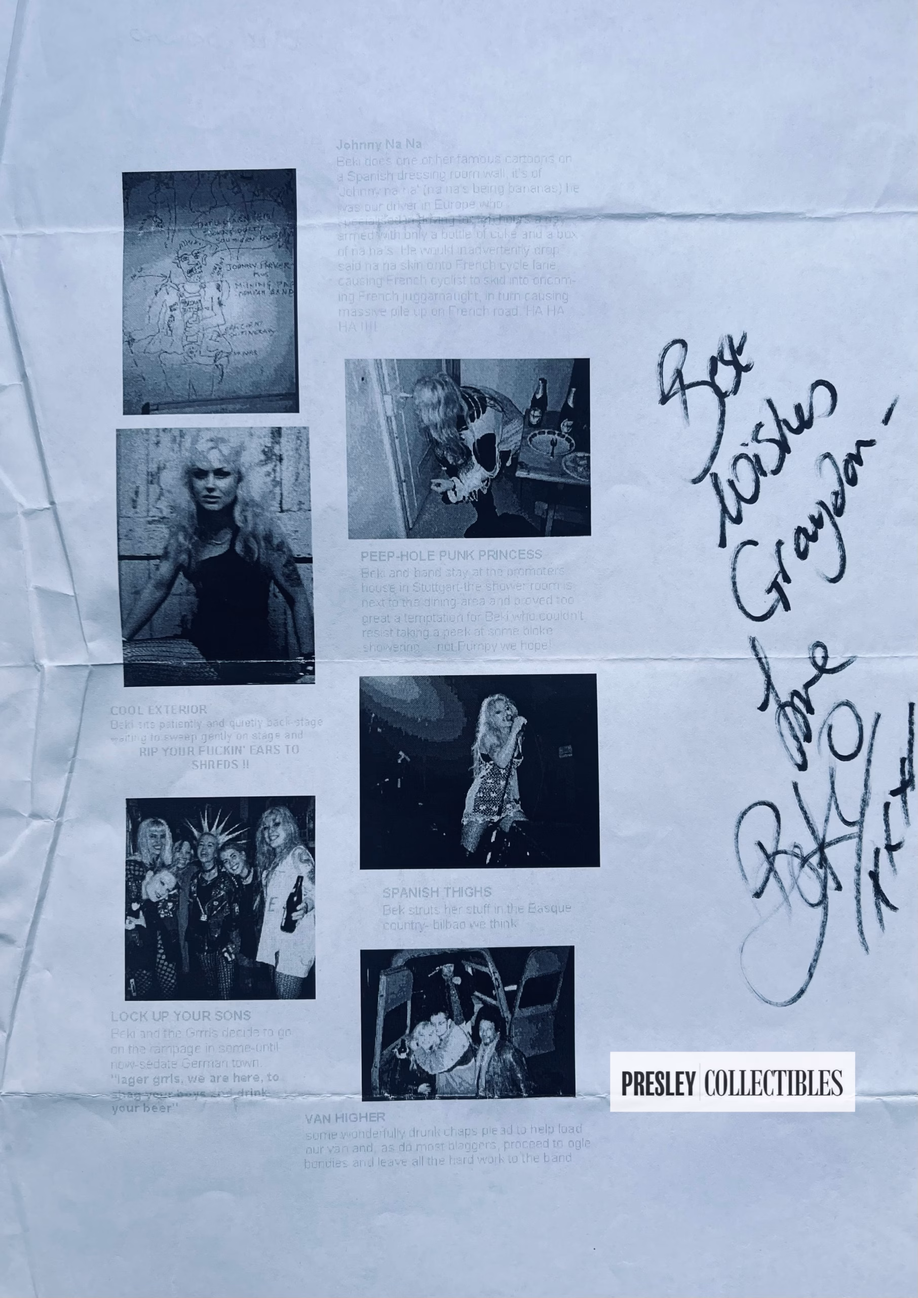 Beki Bondage Autograph
