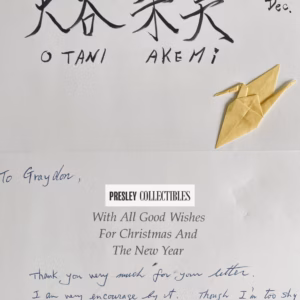 Akemi Otani Autograph