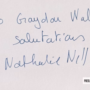 Nathalie Nell Autograph