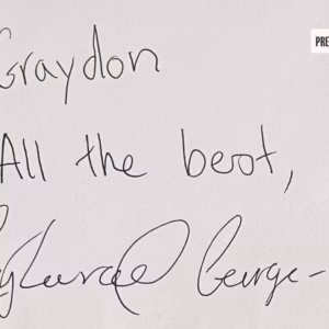 Angharad George-Carey Autograph