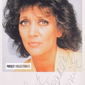 Amanda Barrie Autograph