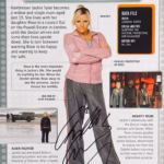 Camille Coduri Autograph