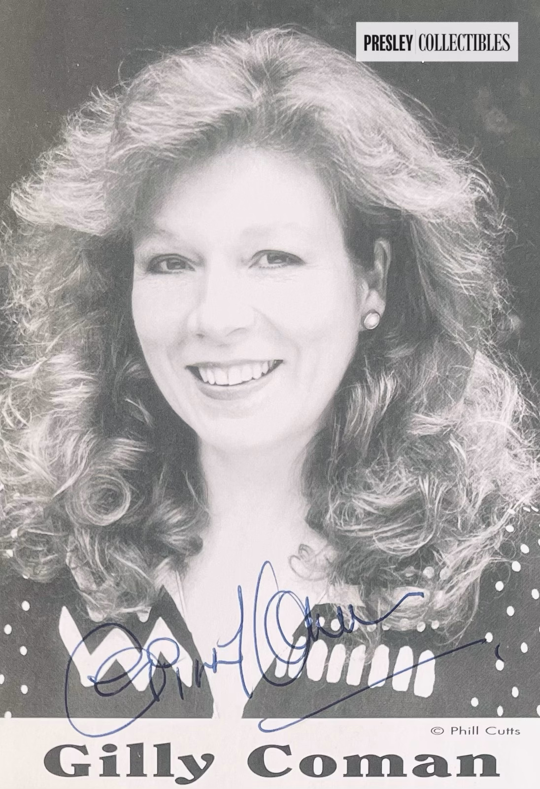 Gilly Coman Autograph