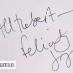 Felicity Jones Autograph