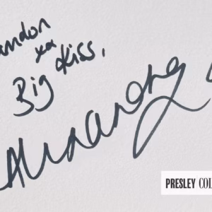 Alexandra Burke Autograph