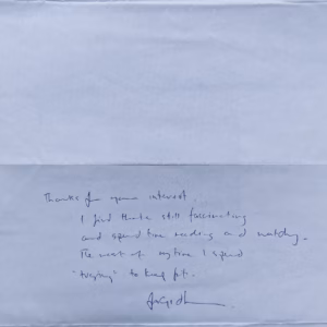 John Godber Autograph