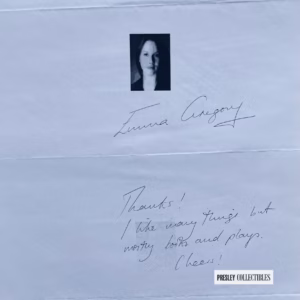 Emma Gregory Autograph