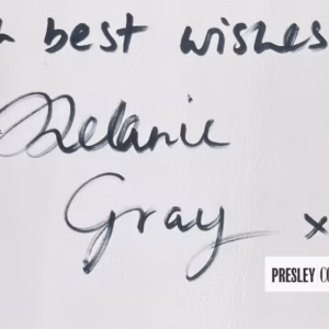 Melanie Gray Autograph