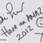 Elaine Glover Autograph