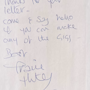 Tracie Hunter Autograph