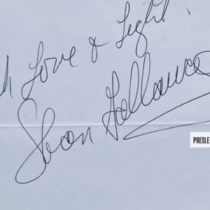 Shawn Gallaway Autograph