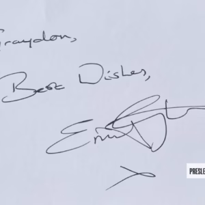 Emily Glenister Autograph
