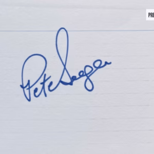 Pete Seeger Autograph