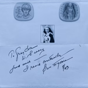 Bess Myerson Autograph