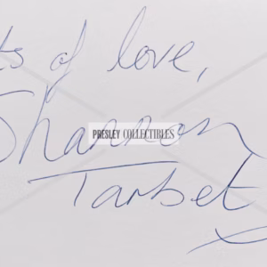 Shannon Tarbet Autograph