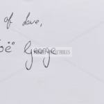 Zoë George Autograph