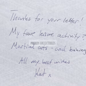 Kat Gellin Autograph