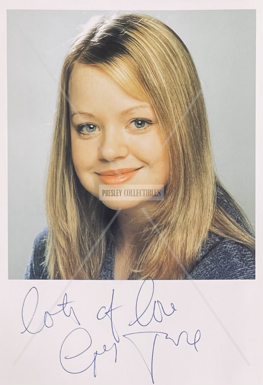 Georgia Taylor Autograph