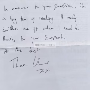 Thea Gilmore Autograph