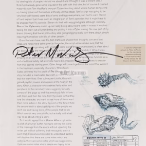 Peter McKinstry Autograph