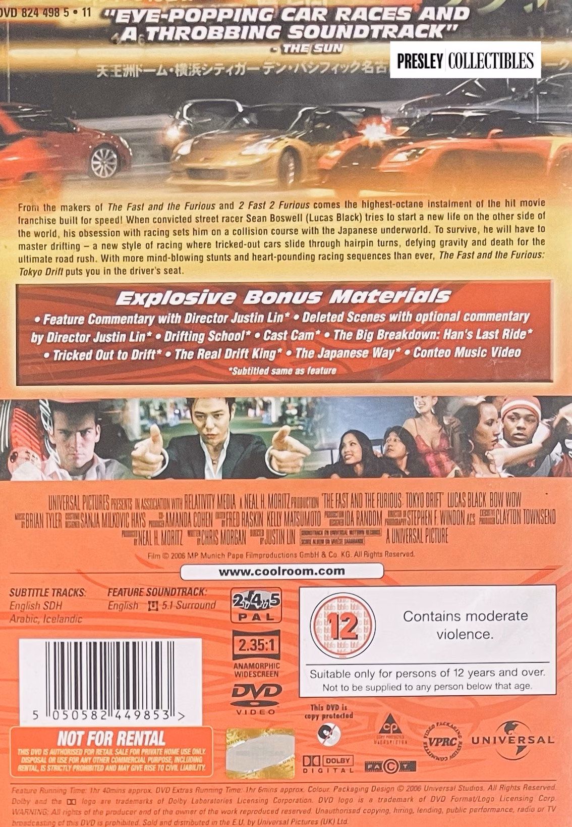 Vin Diesel Autograph