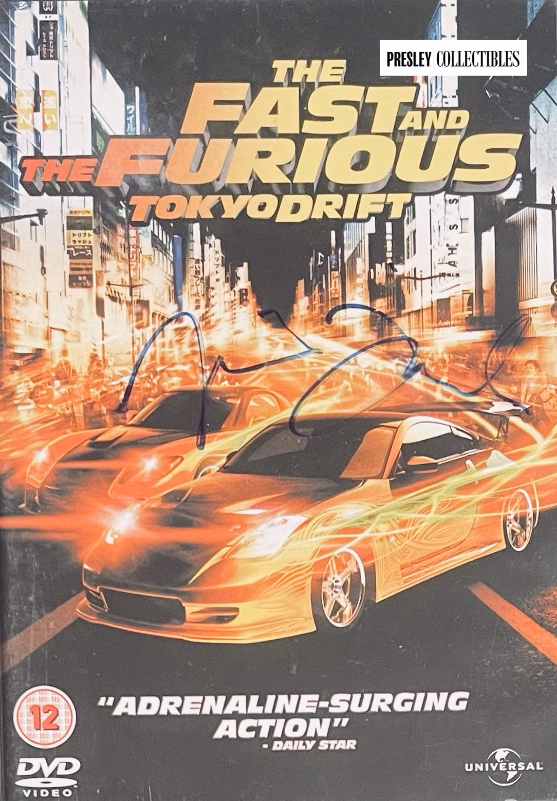 Vin Diesel Autograph
