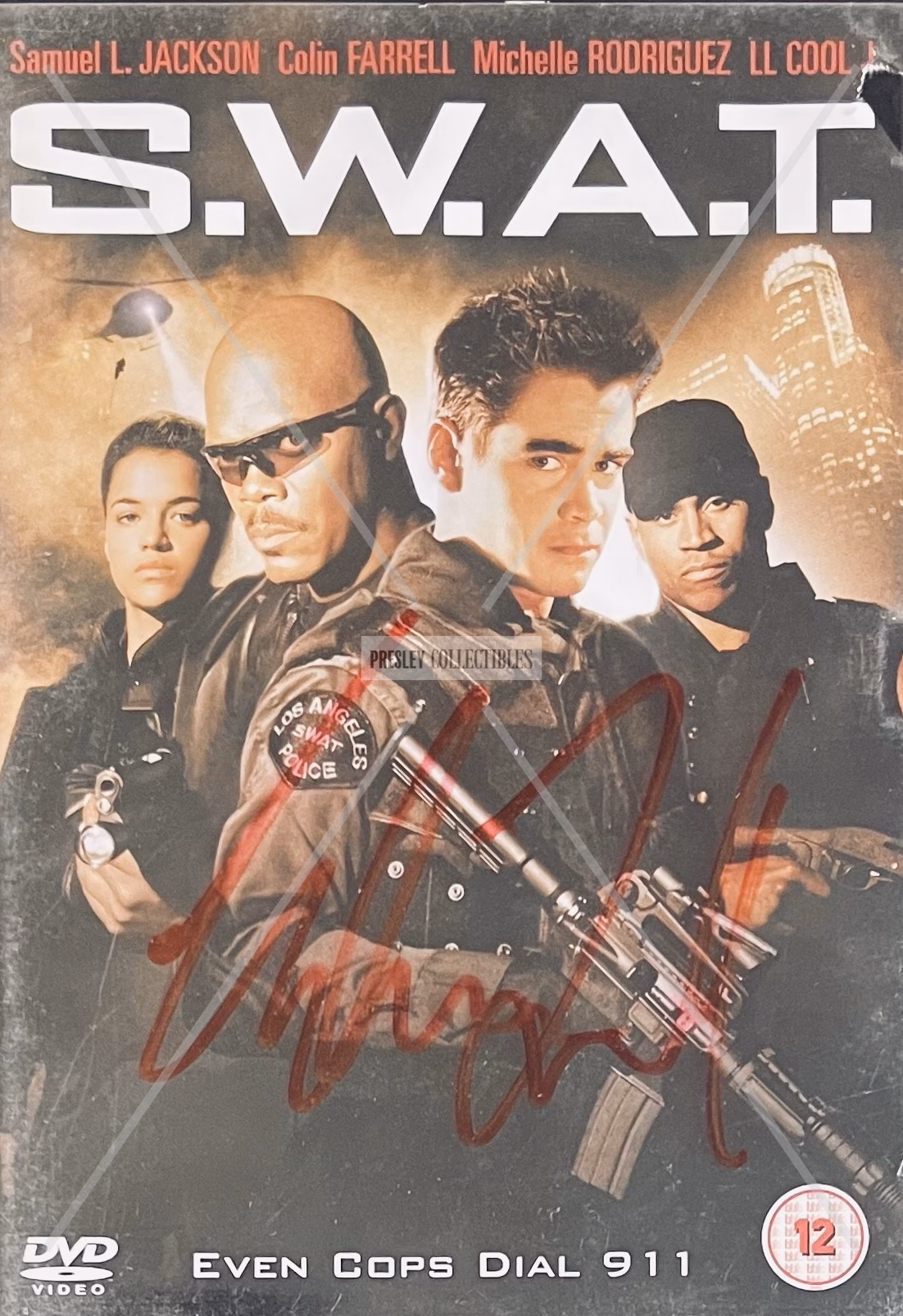 Colin Farrell Autographed DVD