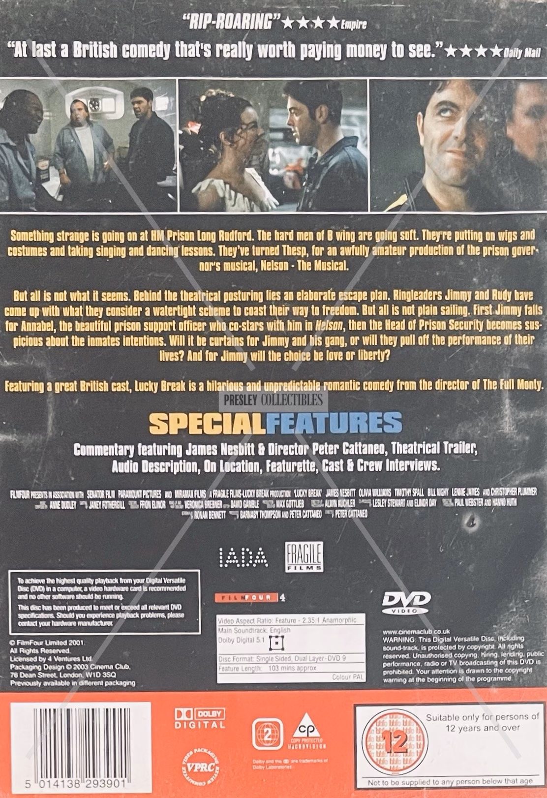 James Nesbitt Autograph
