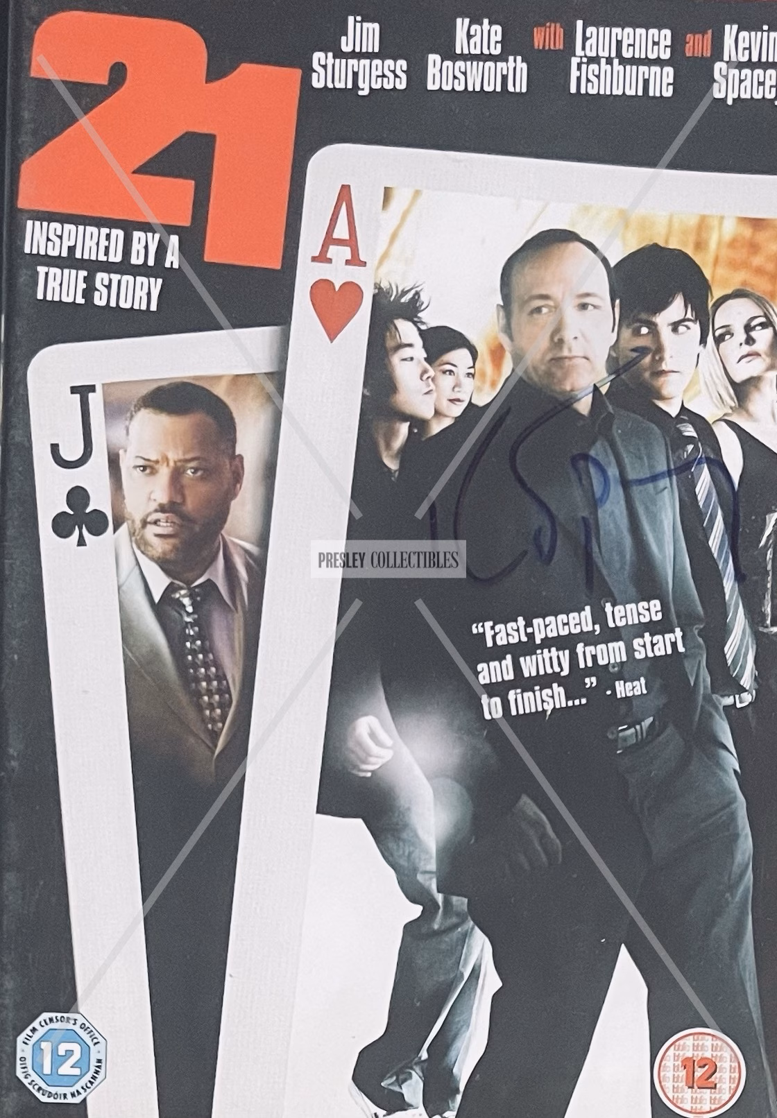 Kevin Spacey 21 Signed