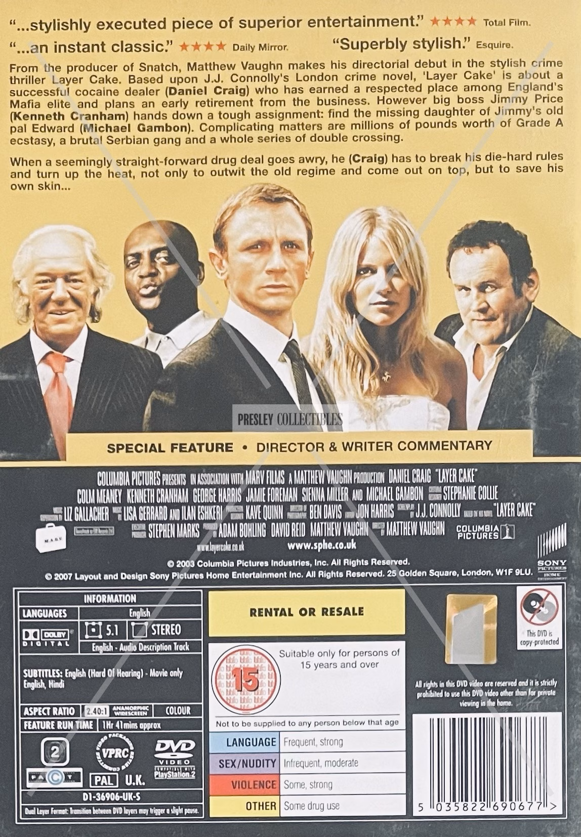 Daniel Craig Layer Cake