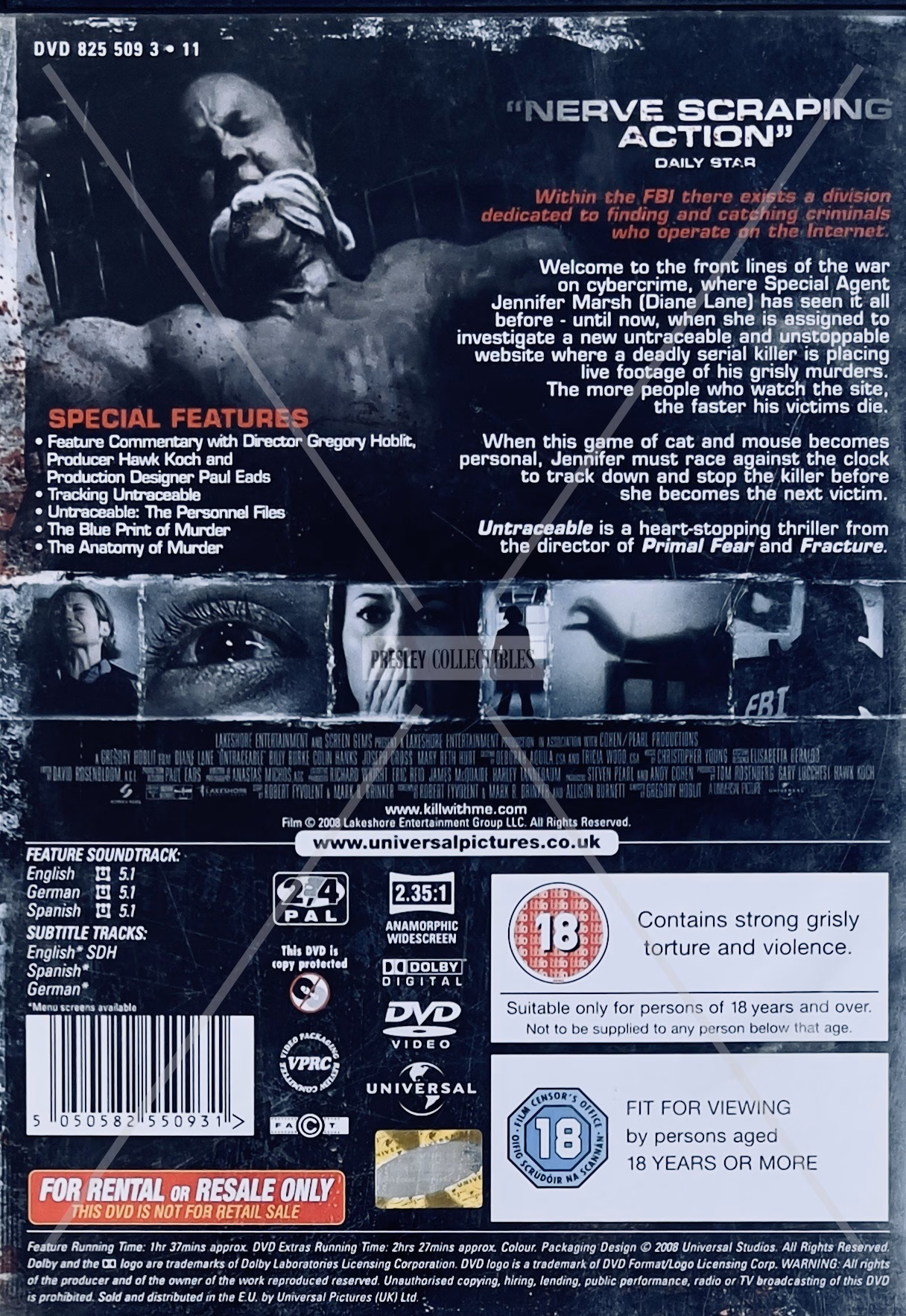 Diane Lane Untraceable