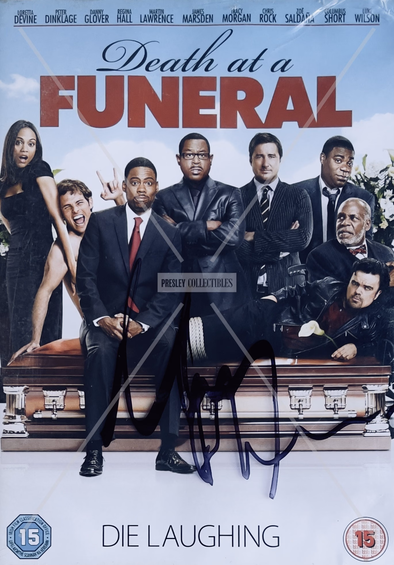 Martin Lawrence Autograph