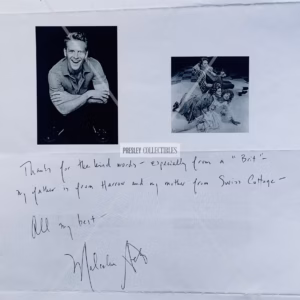 Malcolm Gets Autograph