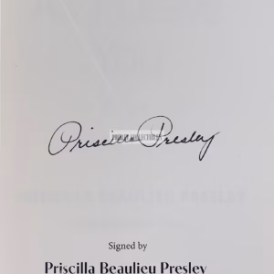 Priscilla Presley Signed Book