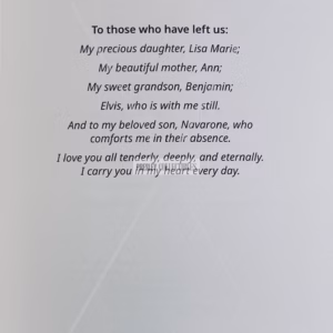 Priscilla Presley Signed Book