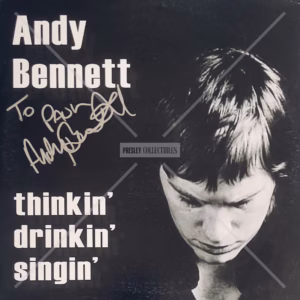 Andy Bennett Autograph