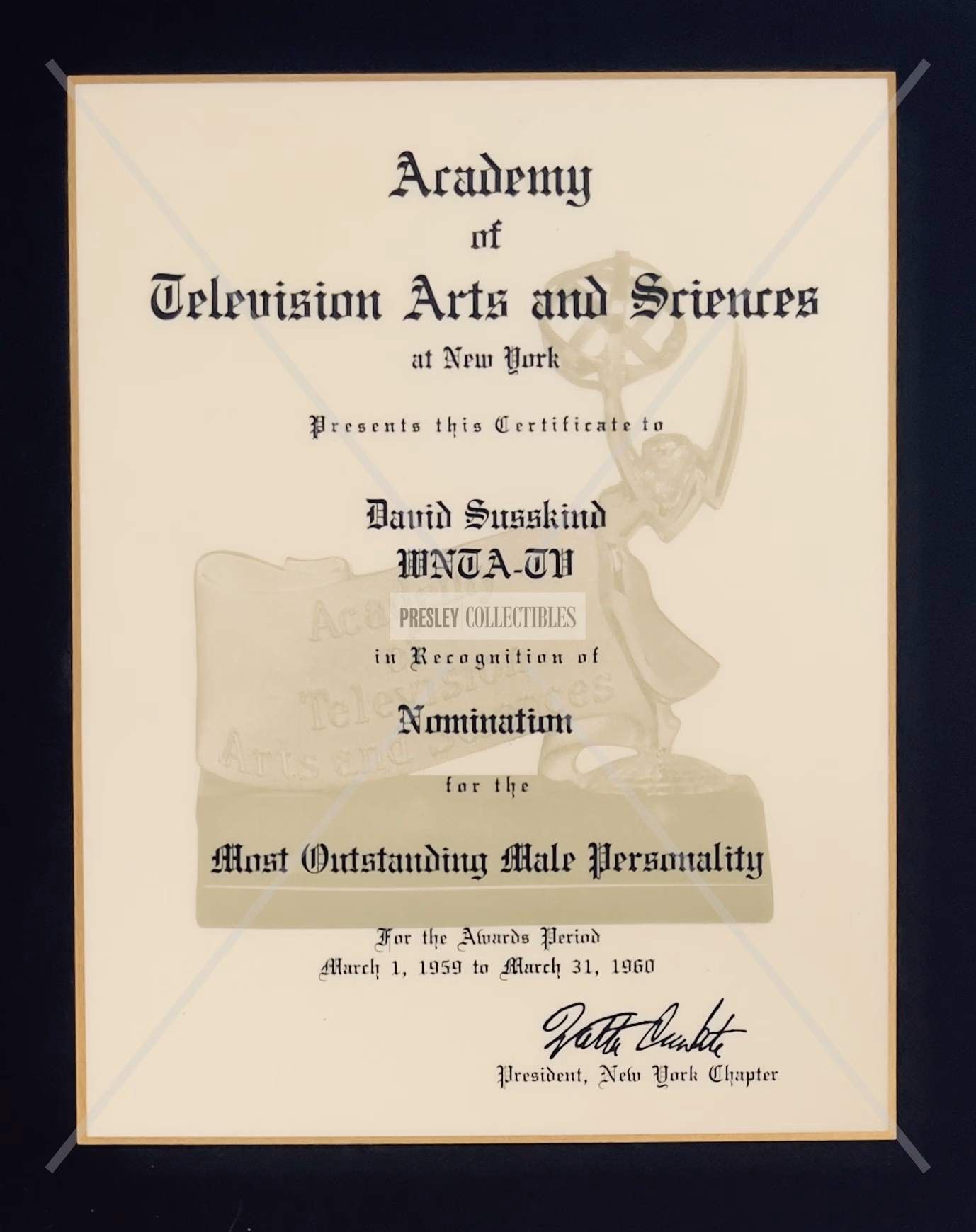 David Susskind ATAS Award