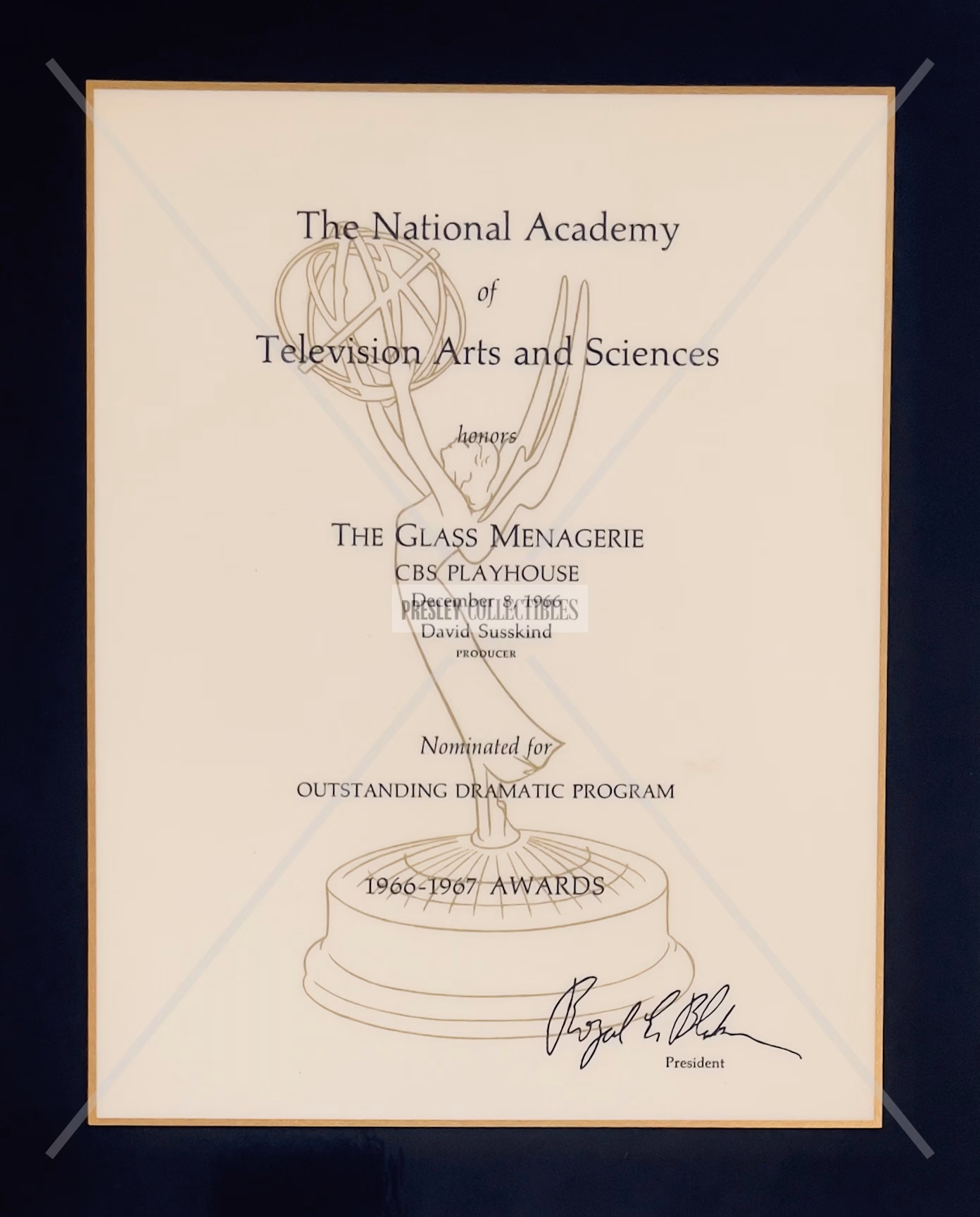 The Glass Menagerie Award