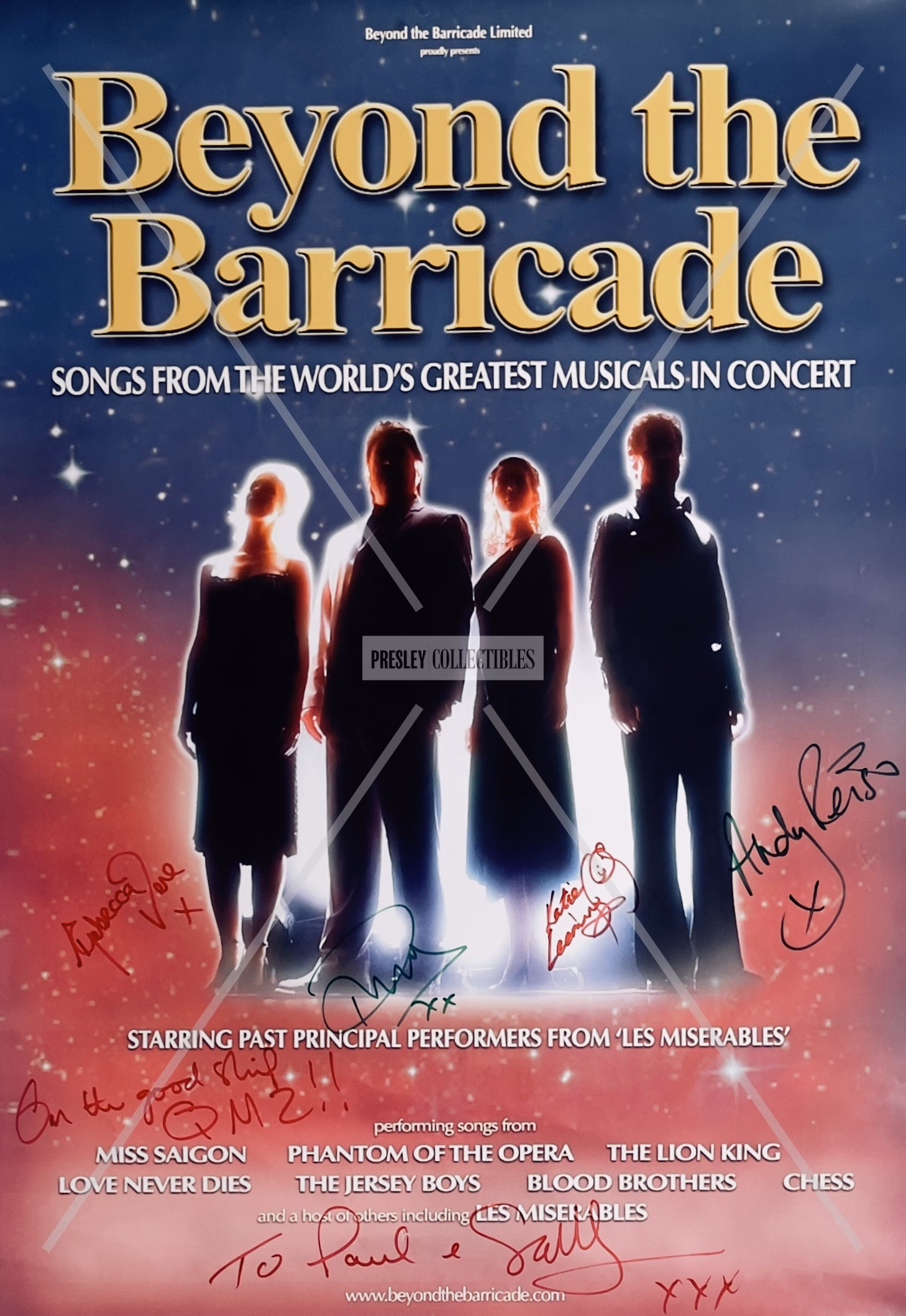 Beyond The Barricade Poster Large