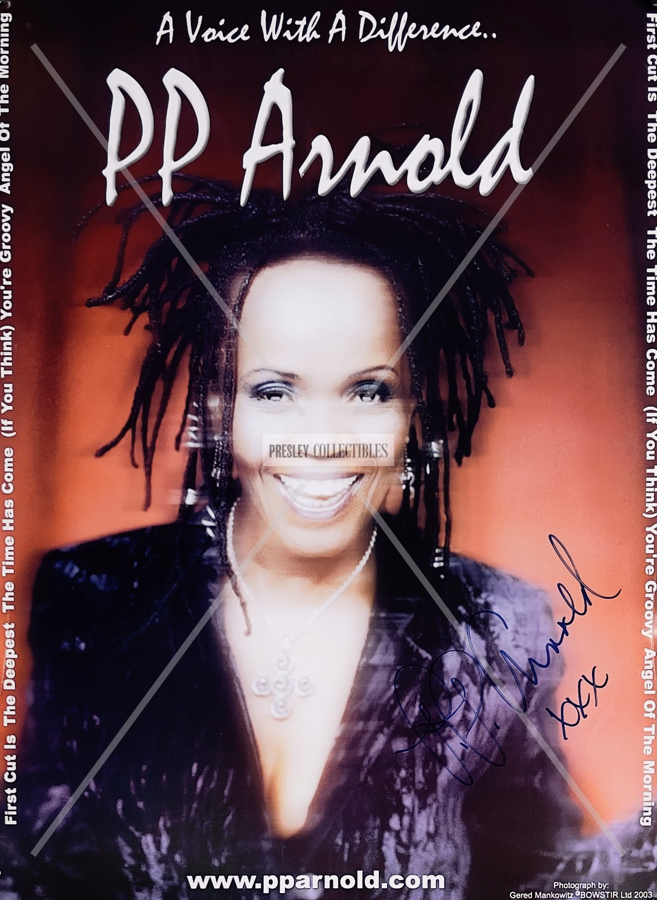 P.P. Arnold Signed Poster 2