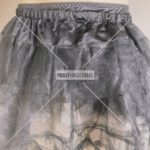 Rihanna owned and worn black stage worn tutu two piece skirt in excellent condition from 2010 – authentic music celebrity worn clothing with Certificate of Authenticity (COA)