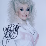 Dolly Parton Hand Signed Photo: 10"x8" promo, inscribed love, dual COA, secure tracked delivery from Presley Collectibles.